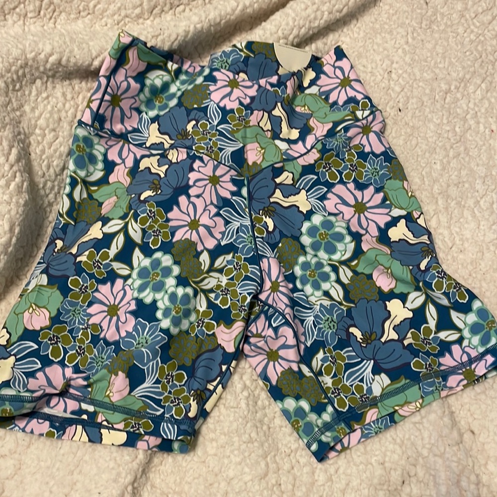 Aerie high rise biker shorts